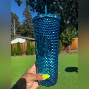 Starbucks Teal Studded Tumbler